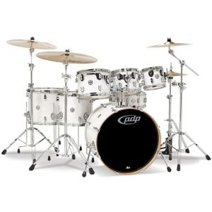 PDP Drums PD808482 Concept Maple Pearlescent White 7d. drumstel