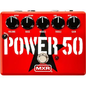 MXR TBM1 Tom Morello Power 50 Overdrive met effects loop