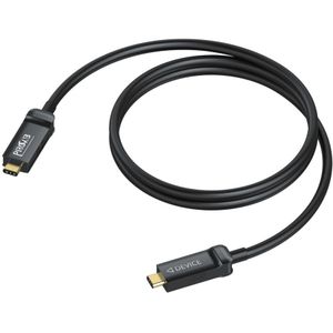 Procab CLD632A/10 USB-C datakabel 10 meter