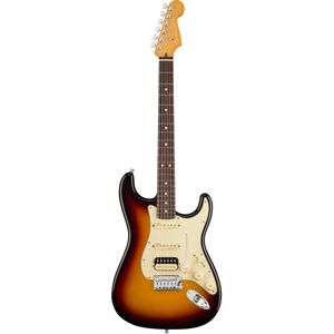 Fender American Ultra Stratocaster HSS Ultra Burst RW met koffer