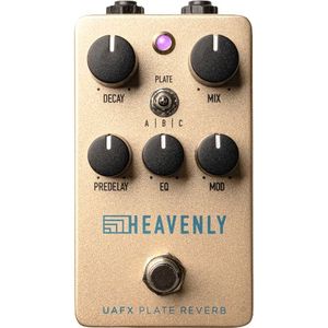 Universal Audio UAFX Heavenly Plate Reverb gitaar effectpedaal (promo)