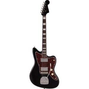 Fender Japan FSR Traditional 60s Jazzmaster HH RW Black elektrische gitaar met gigbag