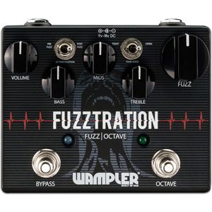 Wampler Fuzztration fuzz en octave effectpedaal