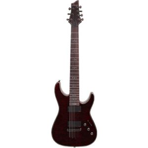 Schecter Hellraiser C-7 Black Cherry 7-snarige elektrische gitaar