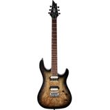 Cort KX300 Open Pore Raw Burst met EMG Retro Active Super 77