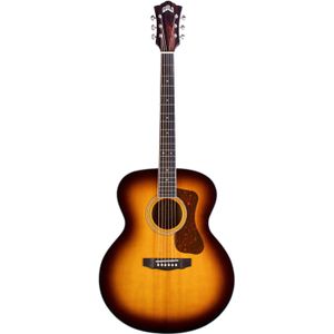 Guild F-250E Deluxe Maple Antique Burst elektrisch-akoestische westerngitaar