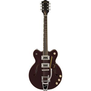 Gretsch G2604T Streamliner Rally II Center Block Bigsby IL Two-Tone Oxblood Walnut Stain Limited Edition