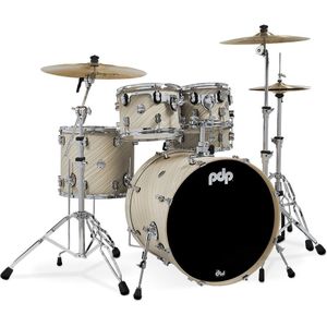 PDP Drums PD807468 Concept Maple Finish Ply Twisted Ivory 5d. drumstel