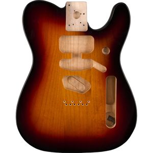 Fender Deluxe Series Telecaster SSH Alder Body 3-Color Sunburst losse elzenhouten solid body voor elektrische gitaar
