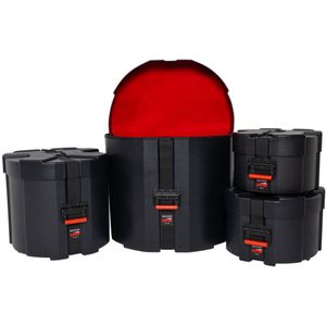 Gator Cases GPCJZFUSIONPACK Grooves Jazz Fusion set koffers voor drumstel