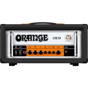 Orange OR30 Head Black 30 Watt gitaarversterker top