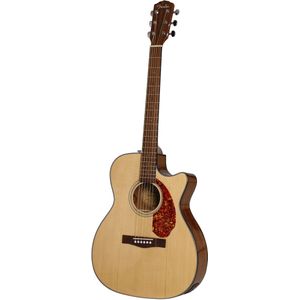 Fender Classic Design CC-140SCE Natural WN elektrisch-akoestische westerngitaar met koffer