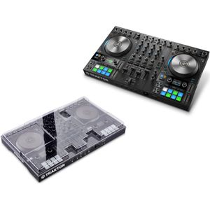 Native Instruments Traktor Kontrol S4 MK3 + Decksaver stofkap