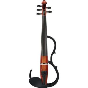 Yamaha SV-255 Brown Silent Violin Pro 5-snarige elektrische viool