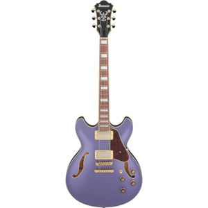 Ibanez AS73G Artcore Metallic Purple Flat semi-akoestische gitaar