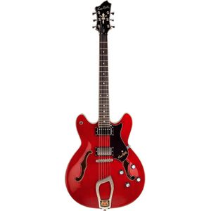 Hagstrom Viking Wild Cherry Transparent elektrische gitaar