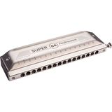 Hohner Super 64 chromatische mondharmonica met etui