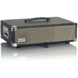 Gator Cases GR-RETRORACK-2BK Retro Rack Vintage Amp Vibe Rack Case 2U Black