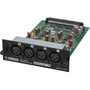 Yamaha MY4AD vier kanaals XLR ingangen voor digitale mixers