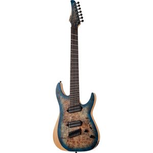 Schecter Reaper-7 Multiscale Satin Sky Burst