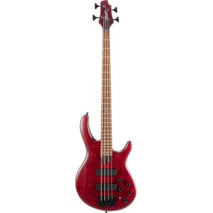 Cort B4 Element Open Pore Burgundy Red elektrische basgitaar