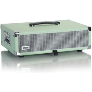 Gator Cases GR-RETRORACK-2SG Retro Rack Vintage Amp Vibe Rack Case 2U Seafoam Green