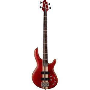 Cort A4 Plus FMMH Open Pore Black Cherry elektrische basgitaar