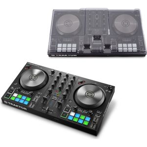 Native Instruments Traktor Kontrol S2 MK3 + Decksaver stofkap