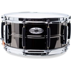 Pearl Sensitone Heritage Alloys Black Brass 14 x 6.5 inch snaredrum