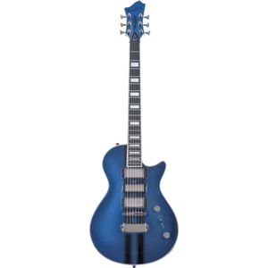 Hagstrom Ultra Max Special Deep Space Blue Metallic elektrische gitaar