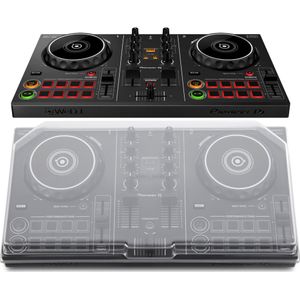 Pioneer DJ DDJ-200 + Decksaver stofkap