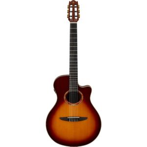 Yamaha NTX3 Brown Sunburst elektrisch-akoestische klassieke gitaar met gigbag