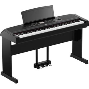 Yamaha DGX-670B digitale piano zwart inclusief onderstel en pedalen