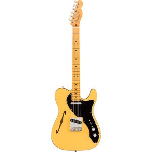 Fender Britt Daniel Tele Thinline MN Amarillo Gold elektrische gitaar met koffer
