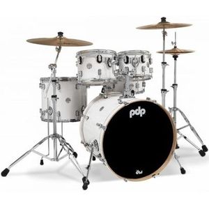 PDP Drums PD808462 Concept Maple Pearlescent White 5d. drumstel