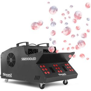 BeamZ SB2000LED rook- en bellenblaasmachine met RGB LED's
