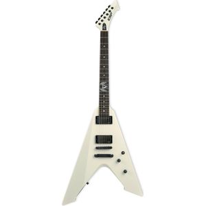 ESP James Hetfield Signature Vulture Olympic White elektrische gitaar met koffer