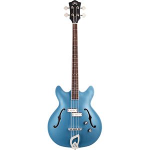 Guild Newark St. Collection Starfire I Bass Pelham Blue semi-akoestische basgitaar