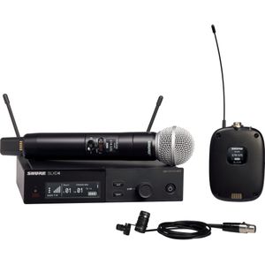 Shure SLXD124/85-S50 draadloze combinatieset (823 - 832 MHz)