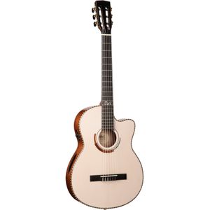 Cort Classic Series Sol Encanto White Blond elektrisch-akoestische gitaar met softcase