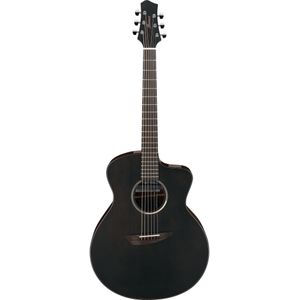 Ibanez JGM5 Black Satin Top Jon Gomm Signature elektrisch-akoestische westerngitaar met gigbag