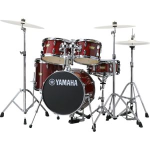 Yamaha Junior Kit Manu Katche drumstel Cranberry Red