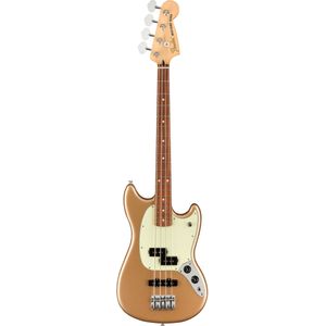 Fender Player Mustang Bass PJ Firemist Gold PF elektrische basgitaar