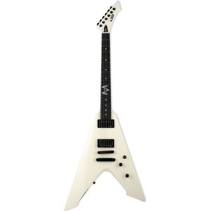 ESP LTD James Hetfield Signature Vulture Olympic White elektrische gitaar met koffer