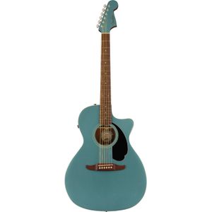 Fender Newporter Player Tidepool WN Black Pickguard elektrisch-akoestische westerngitaar