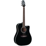Takamine EF341SC elektrisch-akoestische western gitaar zwart