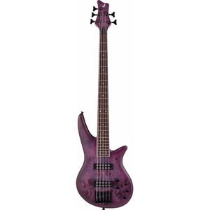 Jackson X Series Spectra Bass SBXP V, Tansparent Purple Burst elektrische basgitaar
