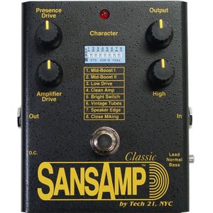 Tech 21 SansAmp Classic effectpedaal