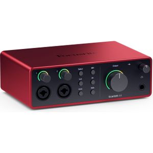 Focusrite Scarlett 4i4 4th gen audio interface