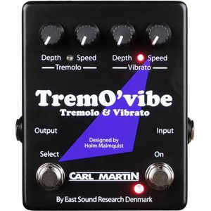 Carl Martin TremO’vibe 2-in-1 Tremolo-Vibrato Pedal